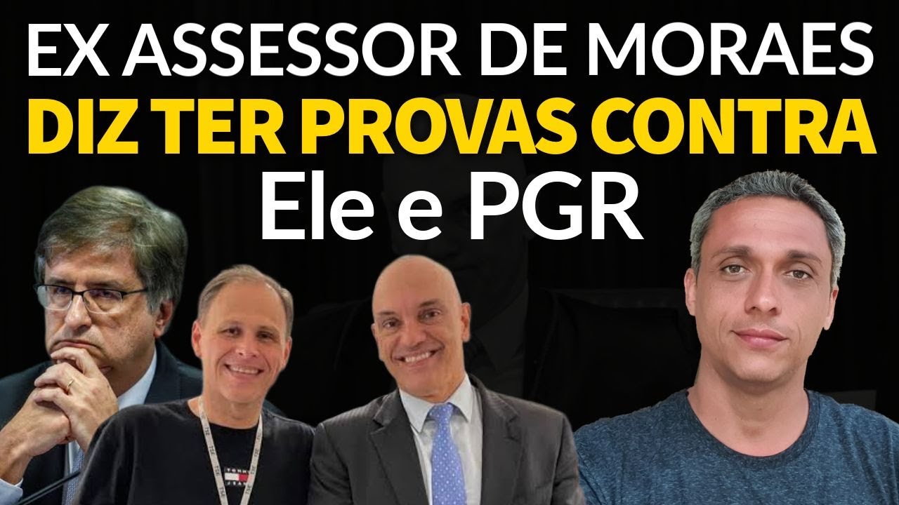 NÃO FOI SÓ MAGNITSKY!! Ex assessor do Moraes diz ter provas contra o Xandão e PGR.