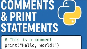 Print Statements & Comments (Python Tutorials Ep. 2)