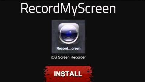 How to get screen recorder no jailbreak![OUTDATED]