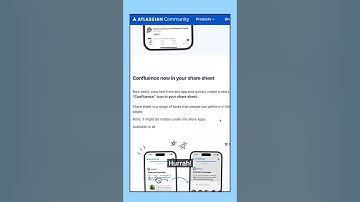 Get Working Faster with Confluence Mobile Improvements #shorts