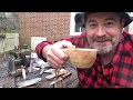 CANTEEN CUP TUESDAY | Bushcraft Bartering | Flint and Steel Fire | Titanium Wood Stove