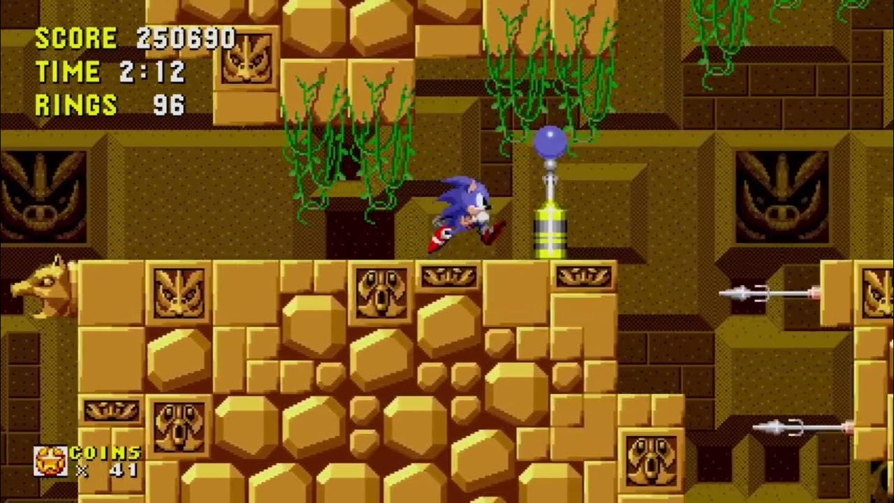 SONIC 1 ORIGINS Labyrint Zone Xbox Series X YouTube