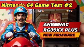 PART 2 Nintendo 64 Game Test On ANBERNIC RG35XX Plus with New Firmware