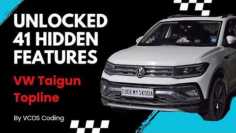 Unlocked 41 hidden features in #Taigun Topline| vcds coding