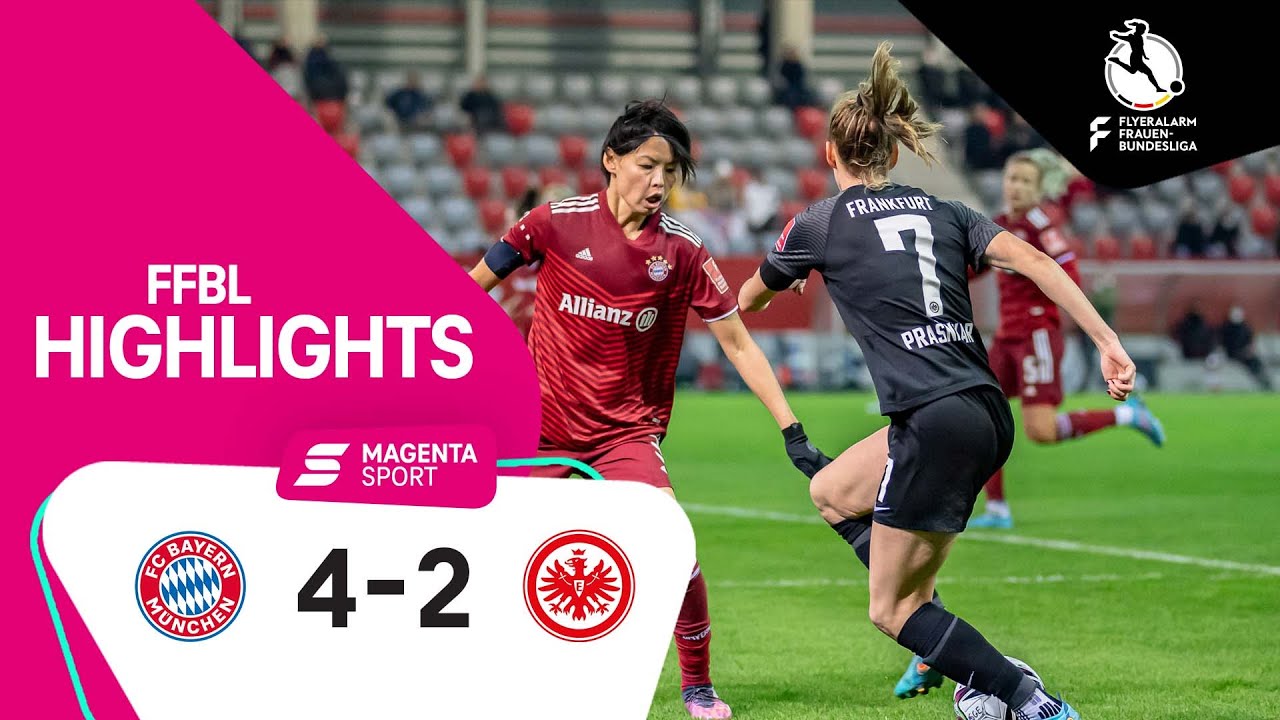 FC Bayern München Eintracht Frankfurt Highlights FLYERALARM FrauenBundesliga YouTube FC Bayern München Eintracht Frankfurt Highlights FLYERALARM FrauenBundesliga YouTube
