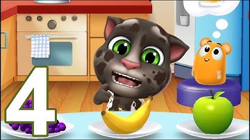 My Talking Tom 2 - Gameplay Walkthrough Part 4 level-4 - (iOS, Android)