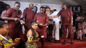 SULE ALAO MALAIKA ADEKUNLE LIVE PERFORMANCE AT MARY JAY'S MOVIE PREMIERE OF 'KORIKO' GRASS