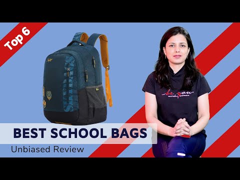 ✅ Top 6: Best School Bags | School Bags for Students Review &