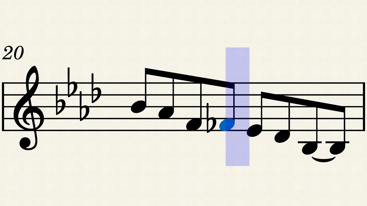 Saxtalk.com Bebop Dominant Etude in the Key of B-Flat by Rex Djere