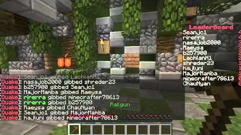 Minecraft Mini Game: Quakecraft