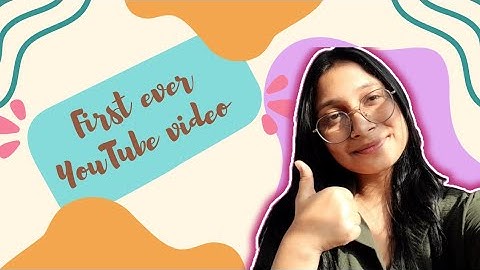 MY FIRST YOUTUBE VIDEO 😉❤️|| Introducing my youtube channel |