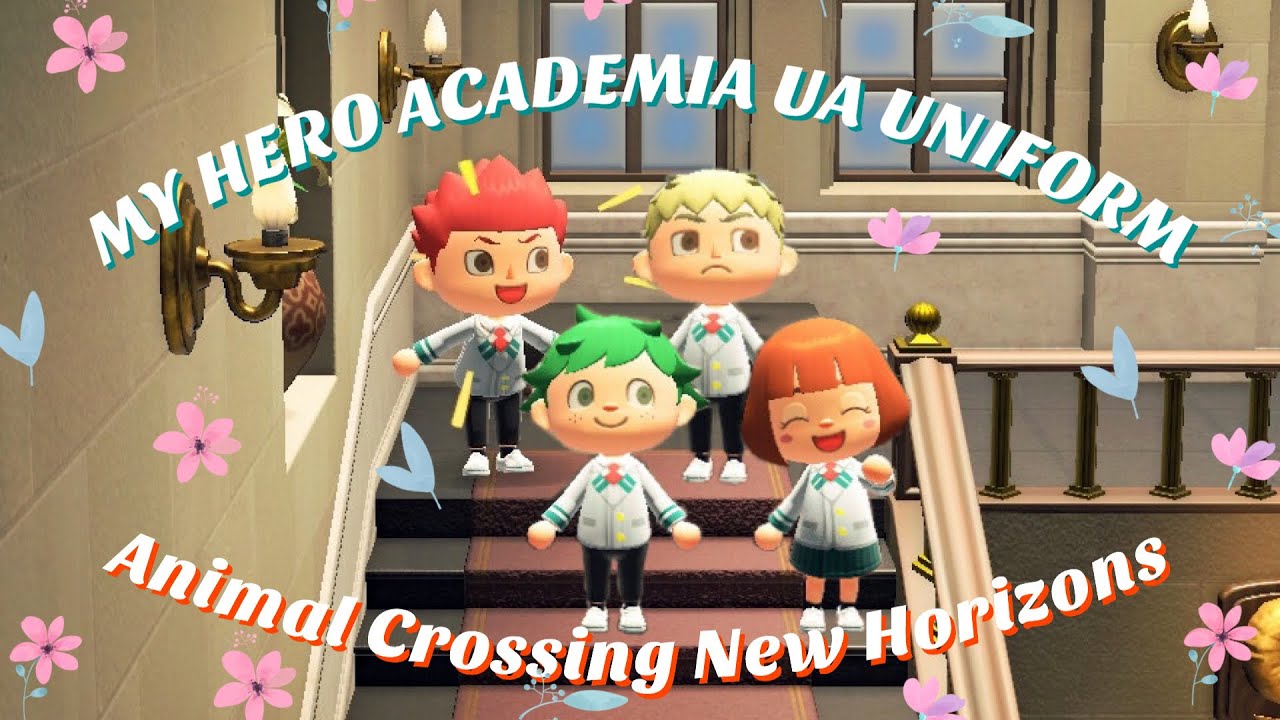 My Hero Academia Animal Crossing New Horizons Qr Codes