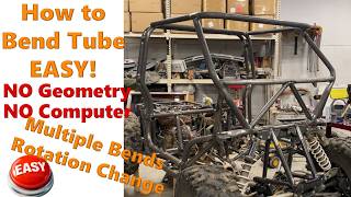 Tube Bending Made Easy. How to bend tube. How to bend roll cage tube. How to measure tube bends.