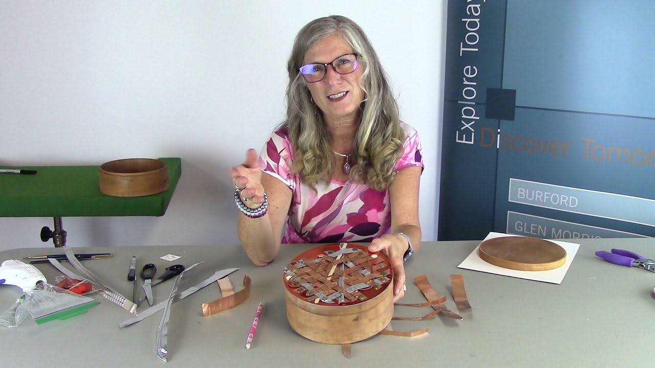 Art Exploration: Woven Metal Box