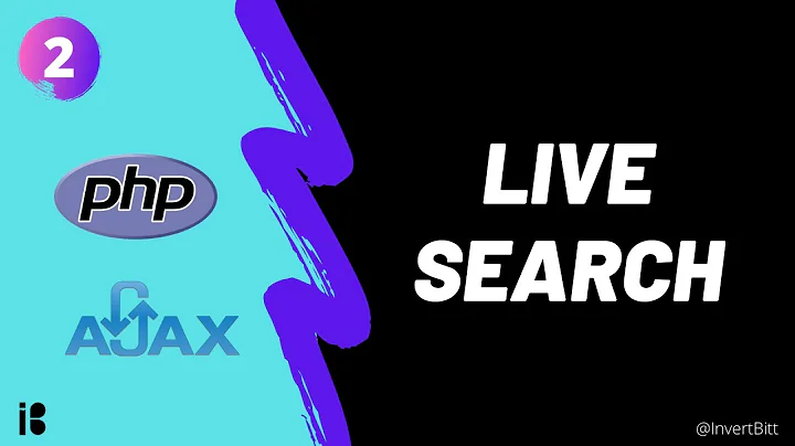Live Search in PHP using AJAX