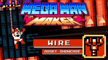 Mega Man Maker - Wire - New weapon asset for 1.10