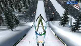 Famous RTL-Ski jumping 2007 Oberstdorf (HS-100m) 121.5m Profile
