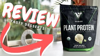 Vedge Vegan Vanilla Ice Cream Protein Review