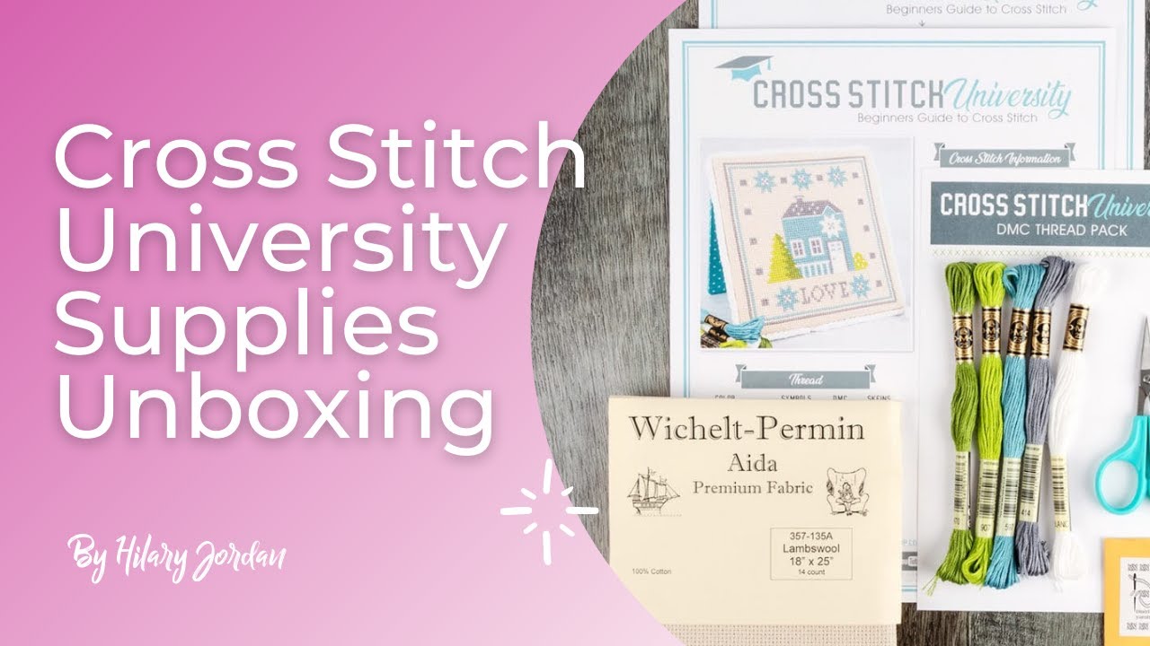 Cross Stitch University with Fat Quarter Shop YouTube
