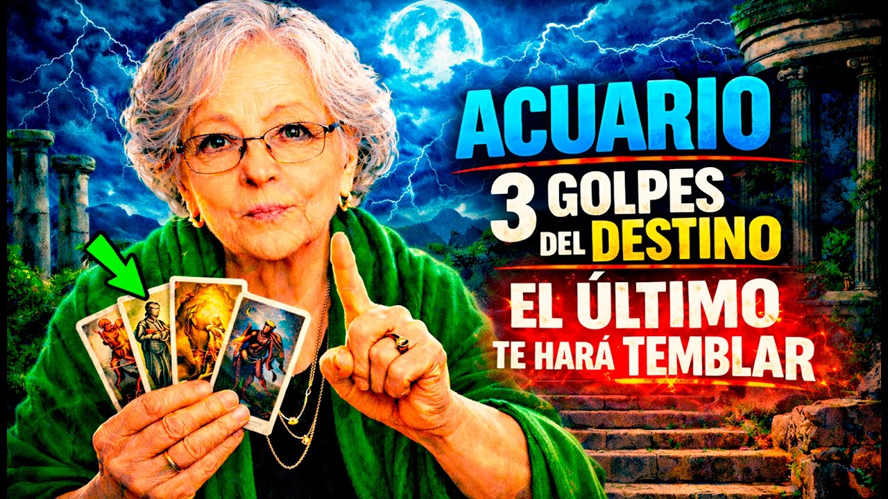 Acuario ♒😭Hoy 11 De Marzo Llorarás 3 Veces! Primero De Rabia, Luego De Shock Y Al Final De Alegría😱✨
