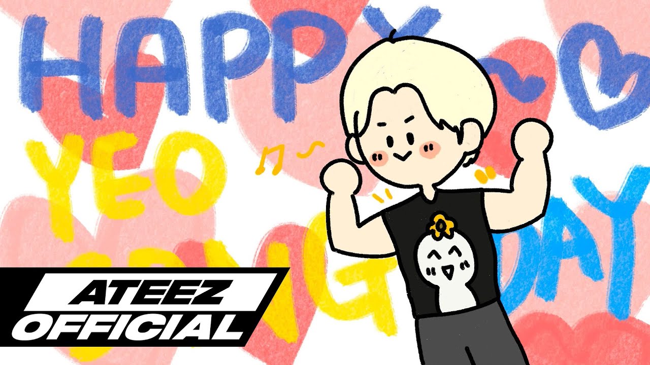 ATEEZ(에이티즈) HAPPY YEOSANG's Draw My Life🎨 - YouTube