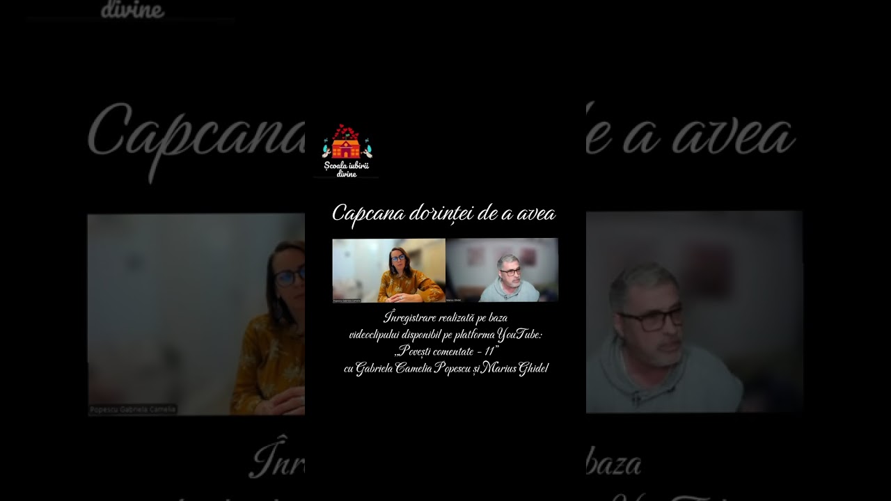 Capcana dorinței de a avea 