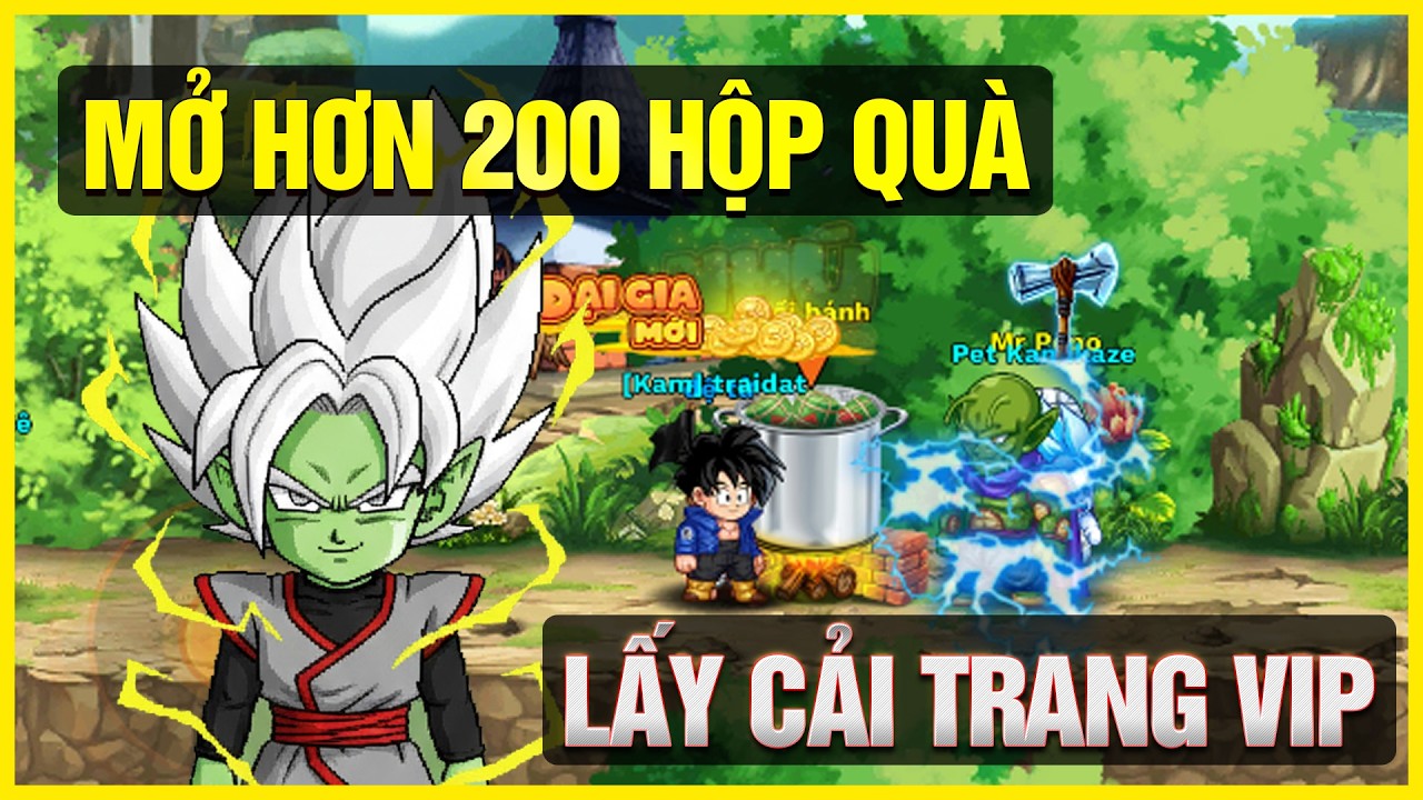 NGỌC RỒNG AWAKEN  - MỞ HƠN 200 HỘP QUÀ KIM CƯƠNG SĂN CẢI TRANG VĨNH VIỄN VÀ CÁI KẾT