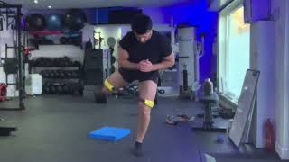 Band Resisted Fire Hydrant To Knee Extension
