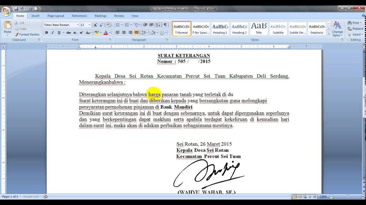  cara  membuat  surat  dengan baik dan benar YouTube