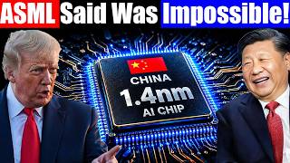 China’s “Impossible” Chip Is Here — ASML Faces a New Challenge