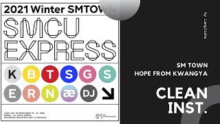 SMTOWN - Hope from KWANGYA | Clean Instrumental