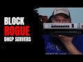 Unifi dhcp guarding  howto block rogue dhcp servers on your network