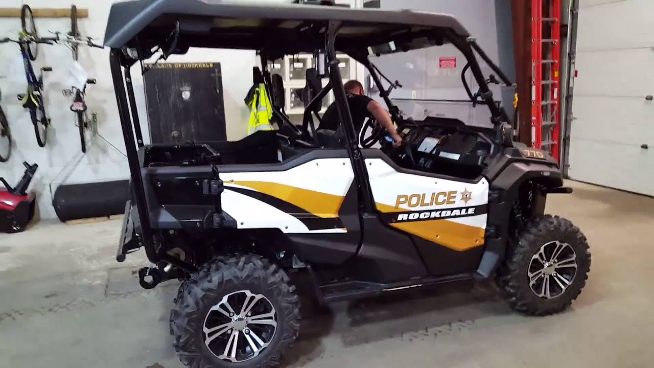 RockDale Police Department's - Police Pioneer - Honda Pioneer 1000