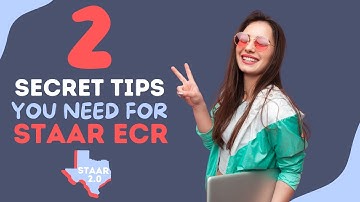 2 Secret Tips To Help You Pass STAAR Extended Constructed Respond ECR