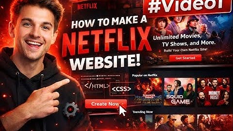 How to make Netflix Website? (Intro) | Aura Coder