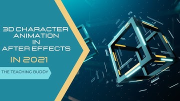 3D Character Animation in After Effects - element 3d | character animation - after effects tutorial