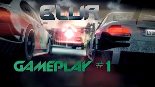 BLUR GAMEPLAY #1 (XBOX 360) ¡Carreras ganadas a la primera! |THV97|