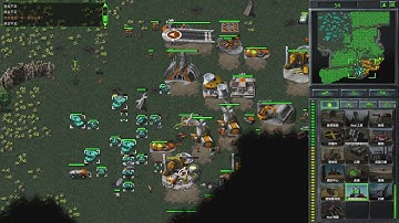 C&C Remastered-Mujalli Mod-Random VS 5 Hard AI "GOLLS 3v3 OFFENSIVE FOR KANE"