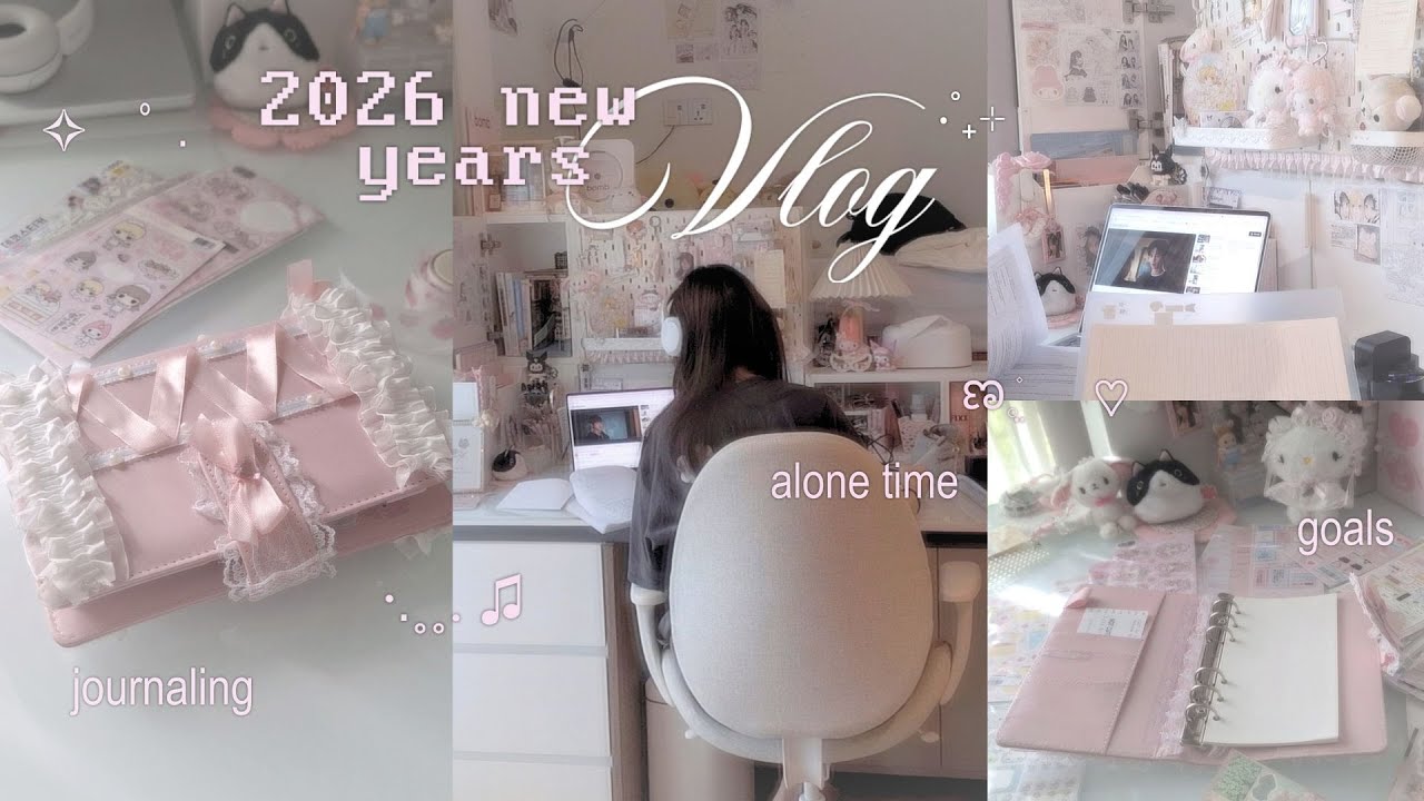 how an introvert shoujo spends her new years ♪ chatting and reflecting & deco journaling