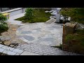 【鹿児島外構工事】和モダンが映える石張りテラス|洗練された構成美と庭の思想
