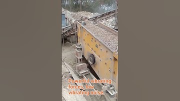 Mining Machinery Sand Vibration Separator Mining Vibrating Screen,  YK Series Sandstone Vibrating