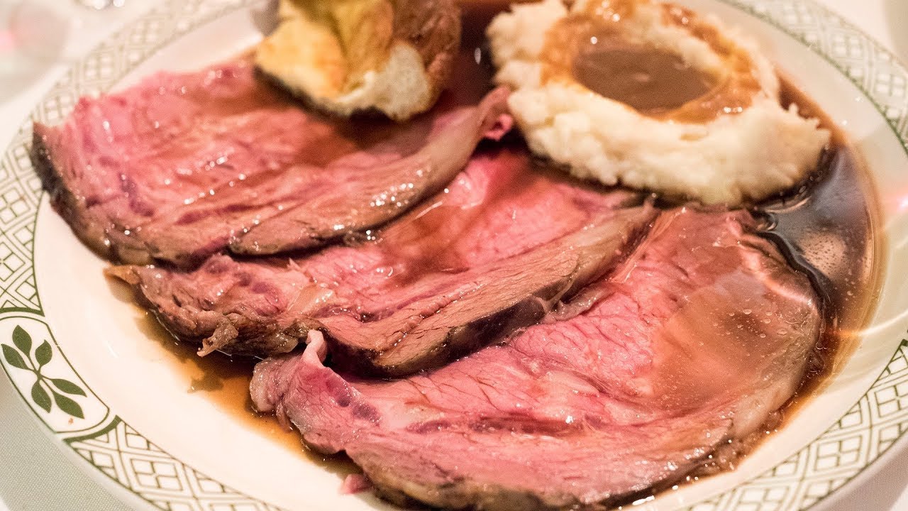 One of the best places to eat beef in Singapore, Lawry's Prime Rib