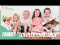 Our Family "Toddler Challenge" See who can't resist these sweet temptations!