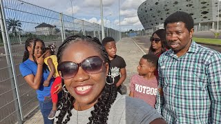 Uyo Stadium♡ Family Trip