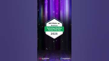 Cognizant and Thirdera named ServiceNow 2025 ServiceNow Partner of the Year