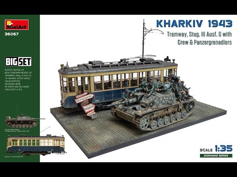 KHARKIV 1943 トラム車両セット 1:35 ミニアート hqdefault.jpg