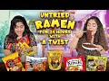 We only ate untried ramen for 24 hours with a twist food challenge thethakursisters