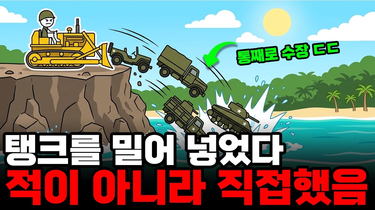 바다에 버려진 탱크들의 충격적인 진실