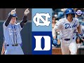 #15 North Carolina vs Duke Highlights | Full Series | 2022 College Baseball Highlights