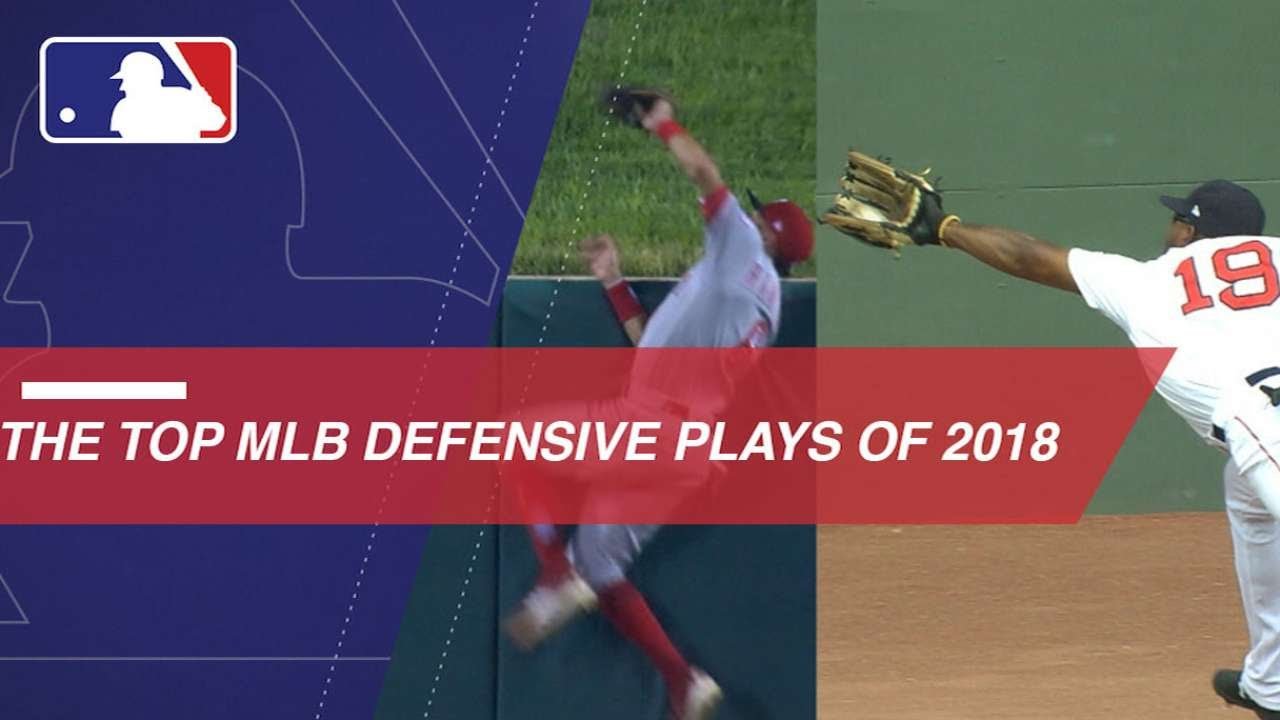 The top MLB defensive plays of 2018 YouTube